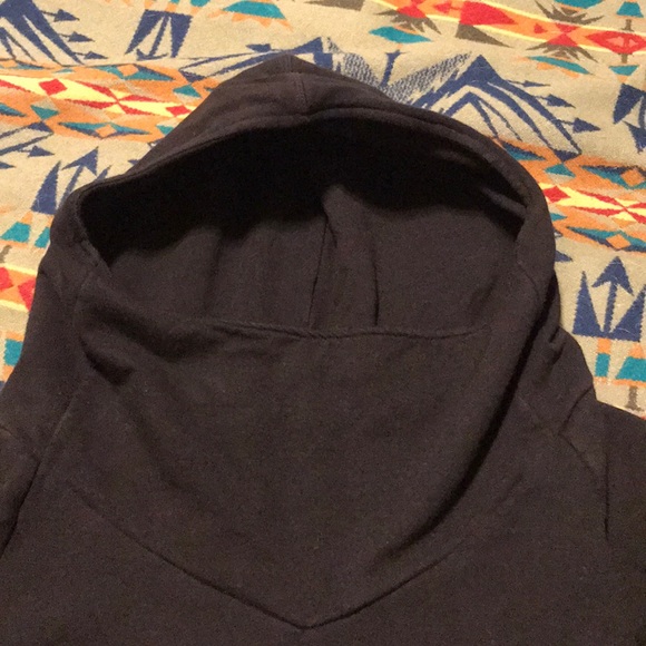 Fig thick tunic with side drawstring - Picture 3 of 5